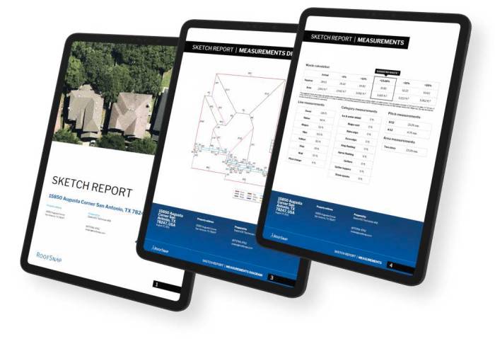 Roofing analytics software