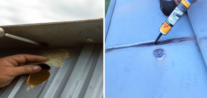 Metal roof leak repair: Sealing Screws 101 - YouTube
