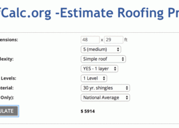 Roofing Calculator - Estimate Roof Replacement Cost - Get Free Quotes