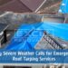 Emergency roof tarp services