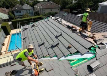 Professional Tile Roof Restoration in Sydney