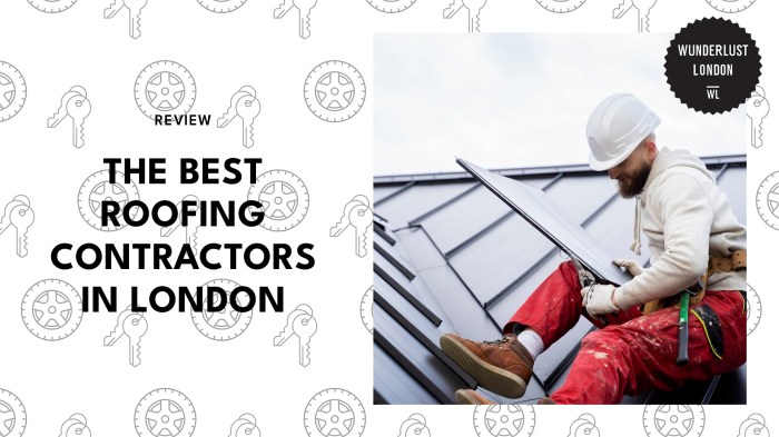Roof installation companies london